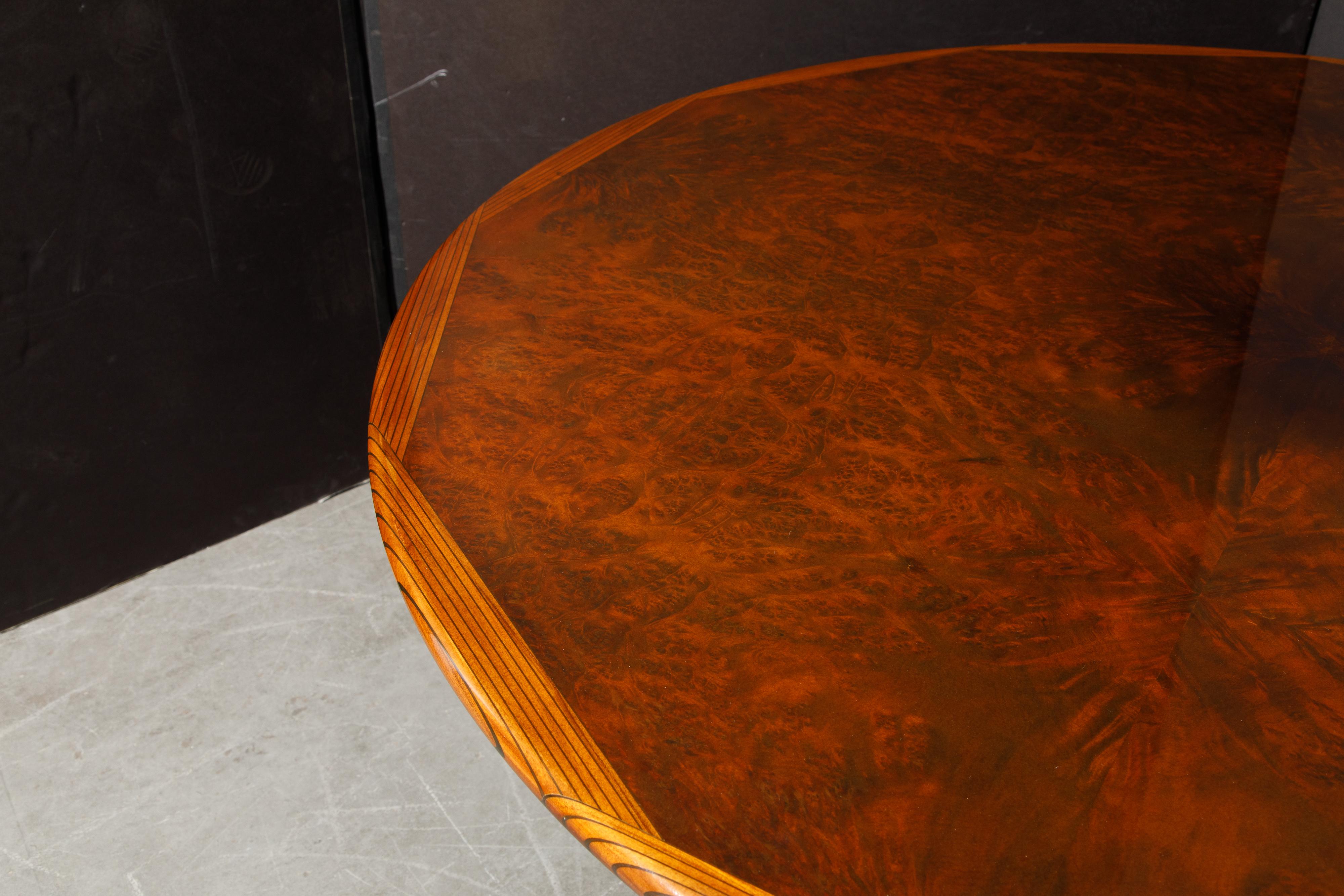 Tobia Scarpa 'Africa' Dining Table from Artona Series by Maxalto, 1975, Signed 9