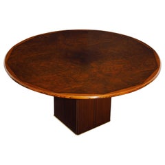 Table à manger Africa de la série Artona de Tobia Scarpa par Maxalto, 1975, signée
