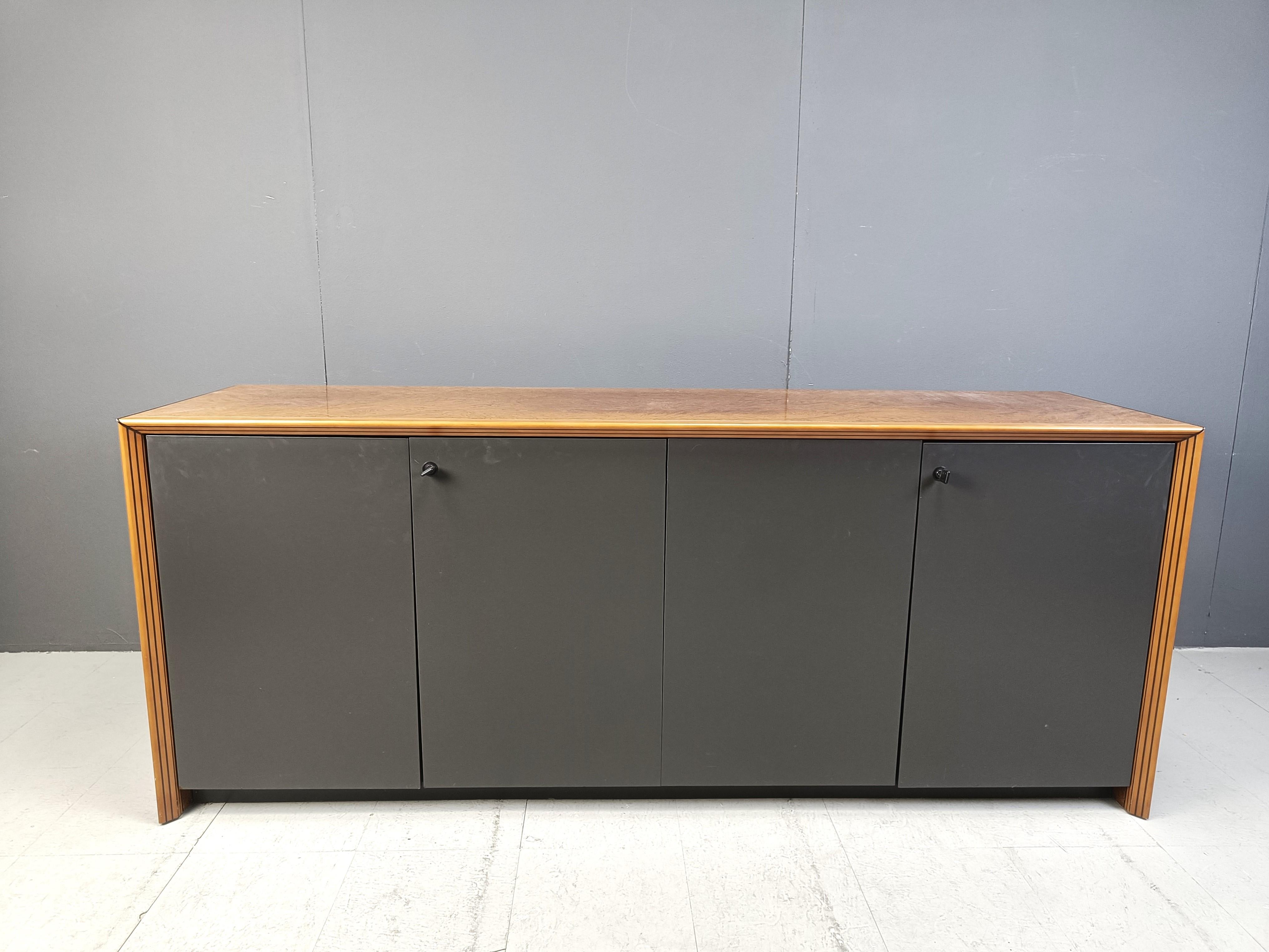 Italian Tobia Scarpa Artona series sideboard for Maxalto, 1970s