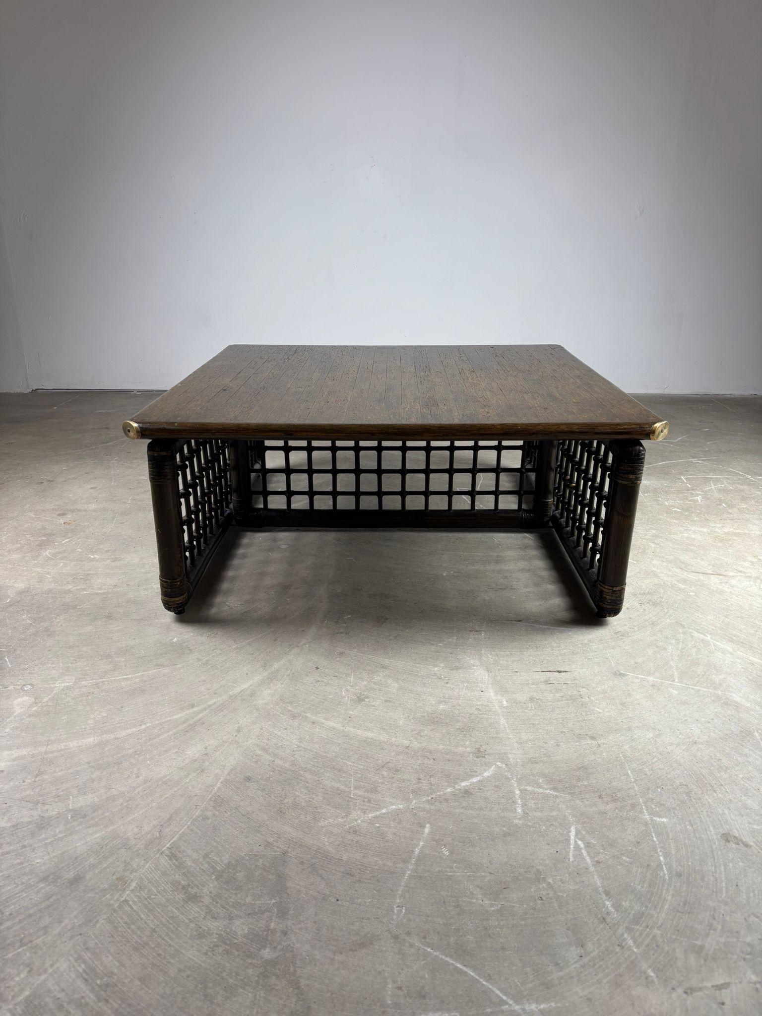 Tobia Scarpa – Bamboo Coffee Table, B&B Compagnia delle Filippine, 1970s en vente 2
