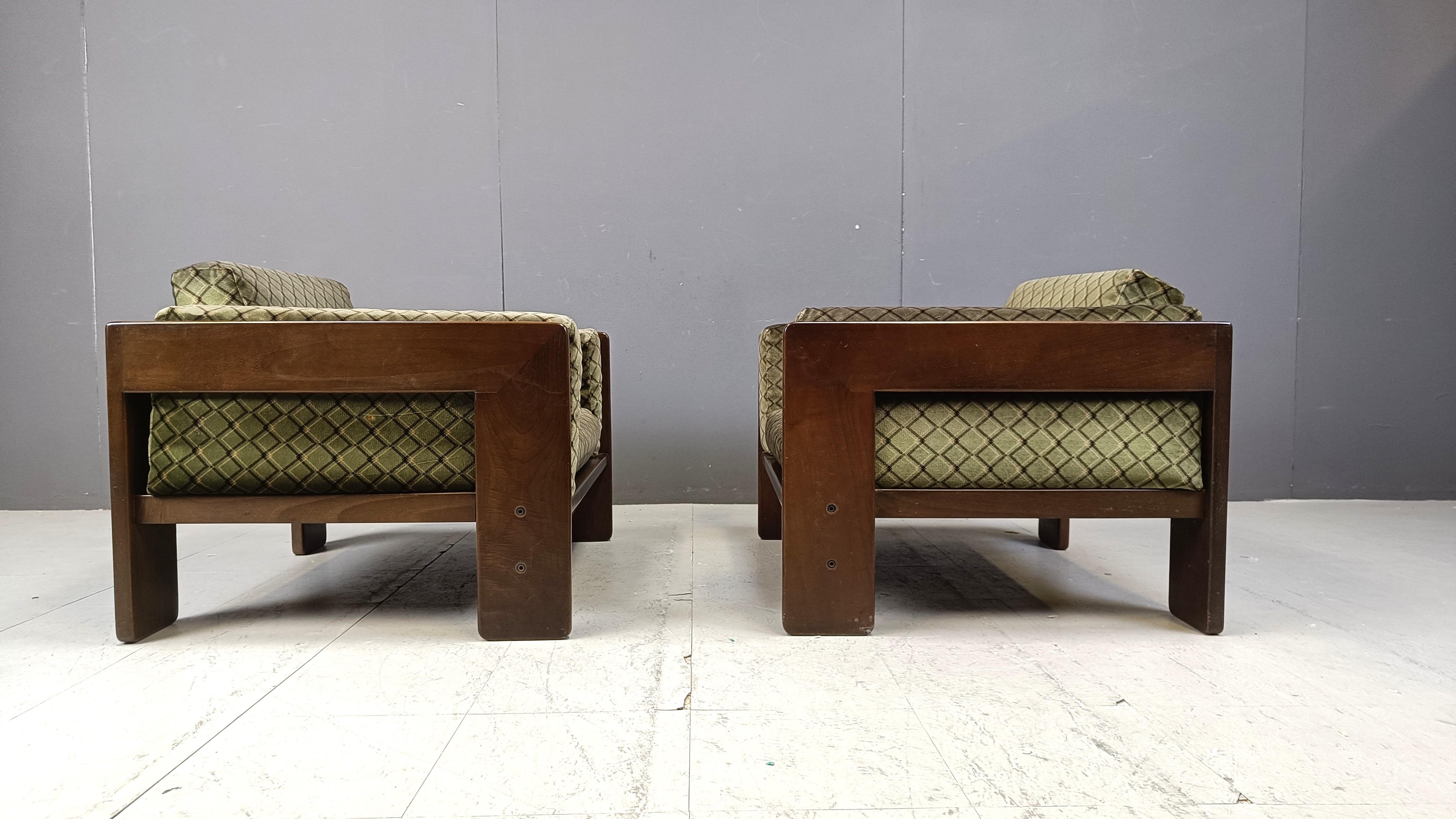 Tobia Scarpa  'Bastiano' armchairs by Gavina, 1970s - set of 2 4