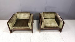 Tobia Scarpa  'Bastiano' armchairs by Gavina, 1970s - set of 2
