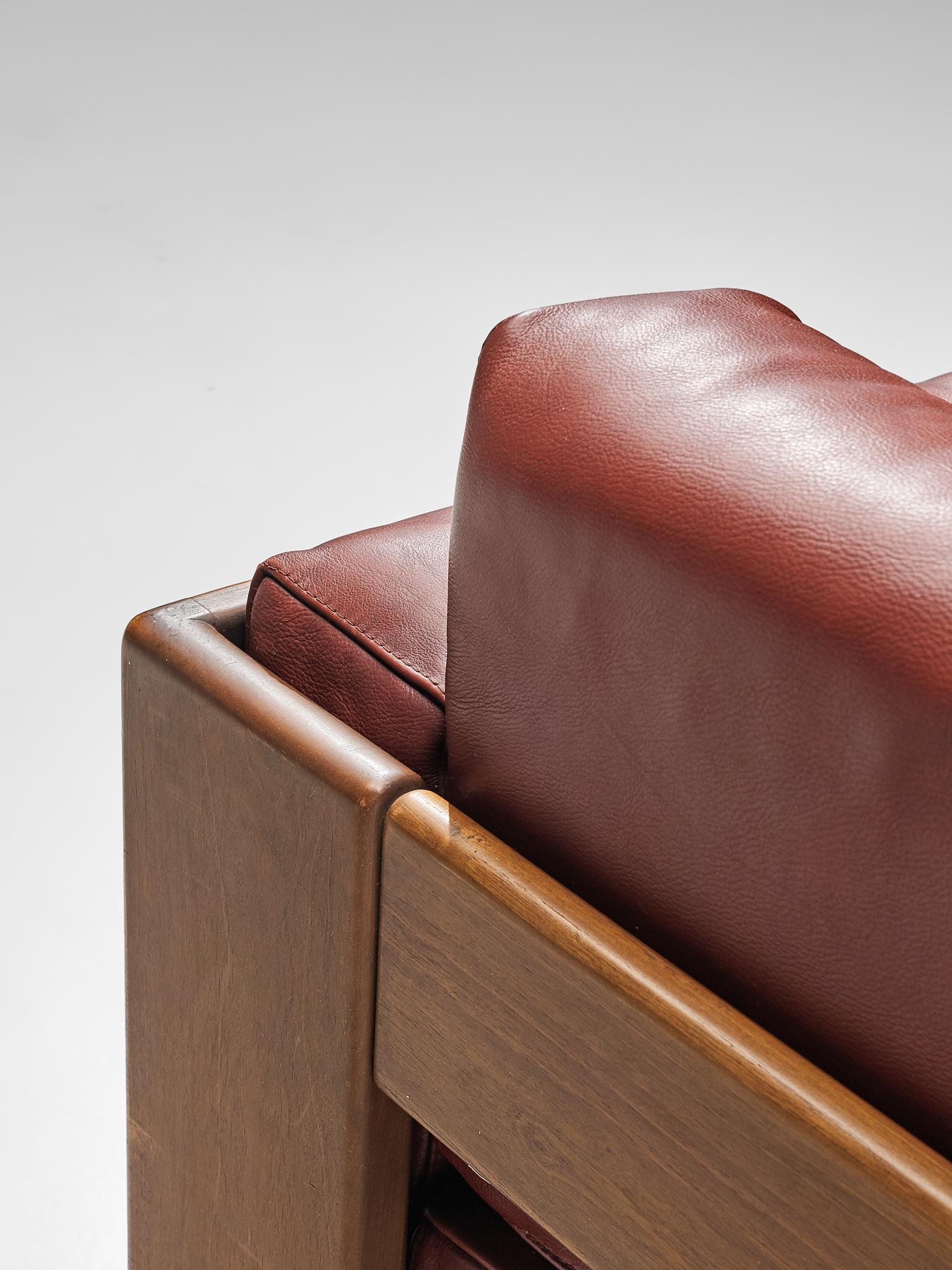 Tobia Scarpa Bastiano Sofa in Leather 3