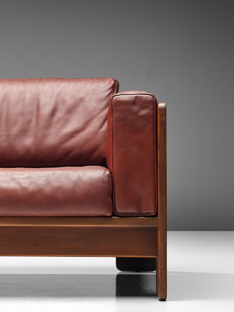 Tobia Scarpa Bastiano Sofa in Leather 1
