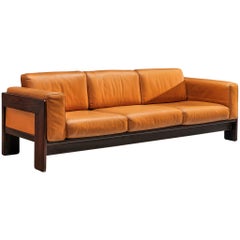 Tobia Scarpa Bastiano Sofa aus Leder