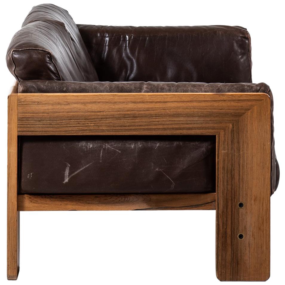 Tobia Scarpa Bastiano Sofa in Rosewood by Haimi in Finland