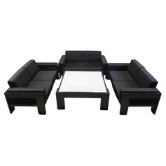 Set di divani "Bastiano" di Tobia Scarpa, Knoll, anni '70