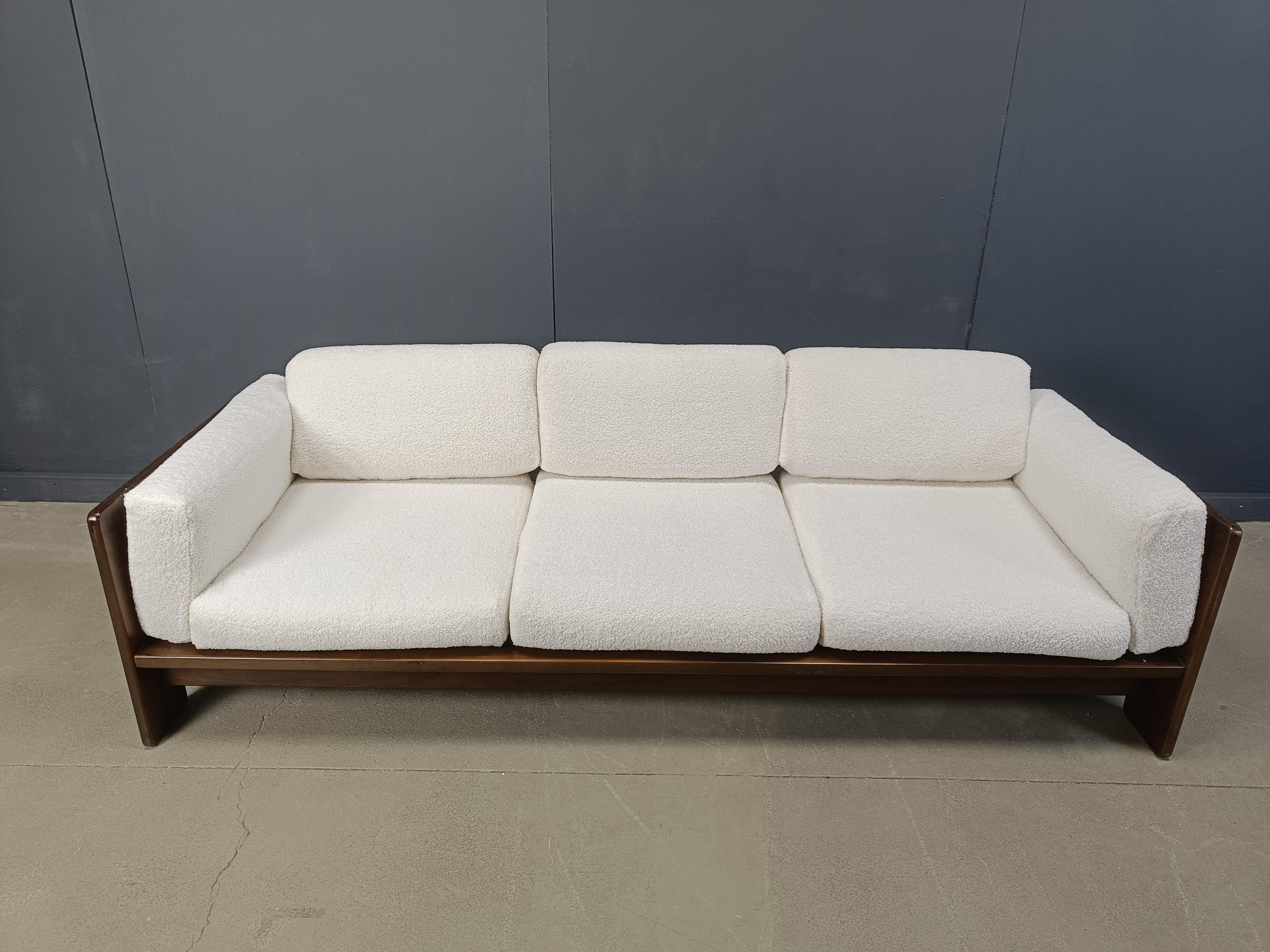 Tobia Scarpa  Sofá de tres plazas 'Bastiano' de Knoll, años 70 en venta 6
