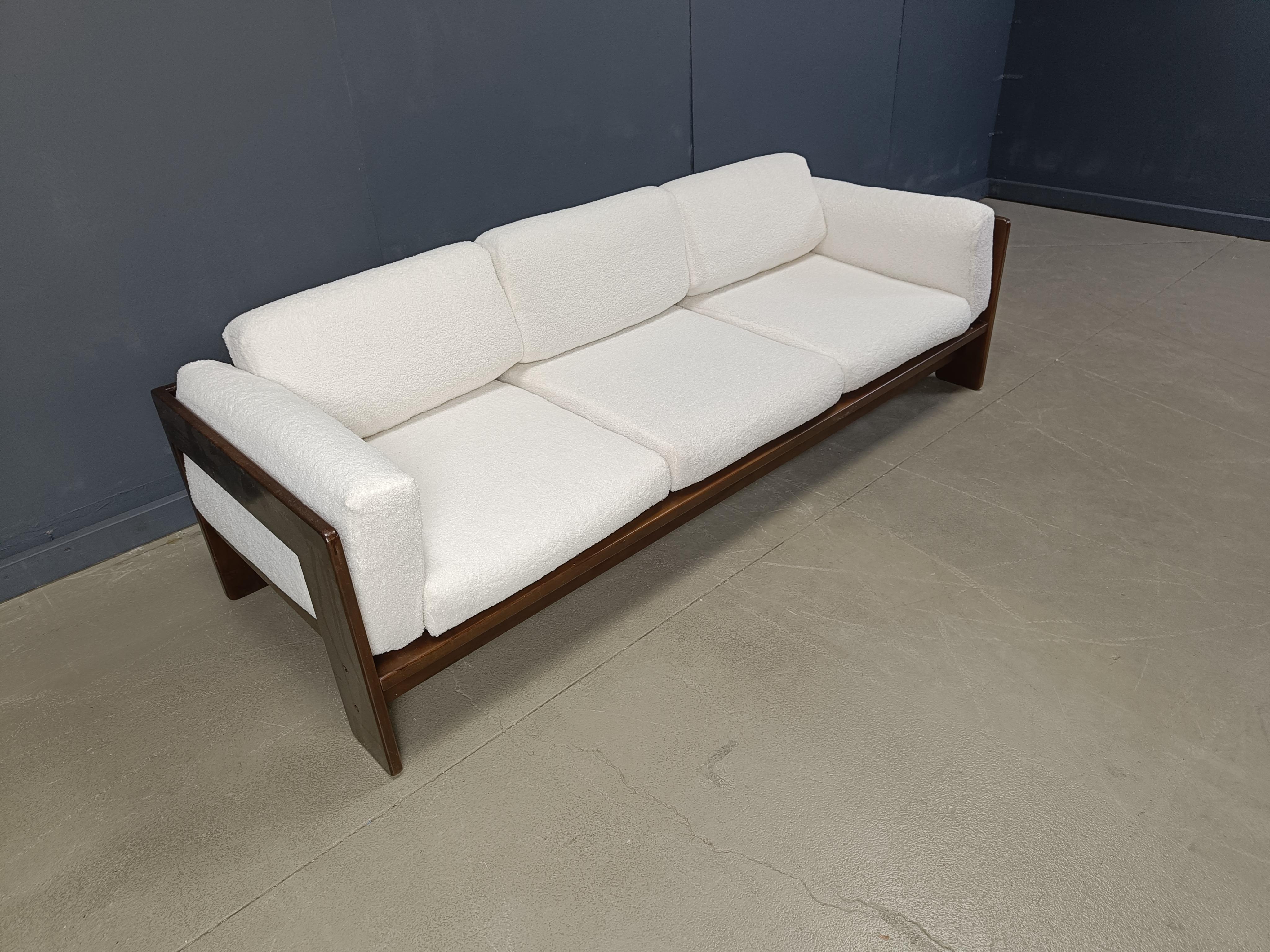 Tobia Scarpa  Sofá de tres plazas 'Bastiano' de Knoll, años 70 en venta 2