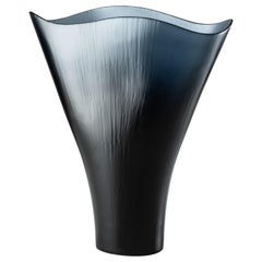 Tobia Scarpa Battuti Vase in Grape Murano Glass