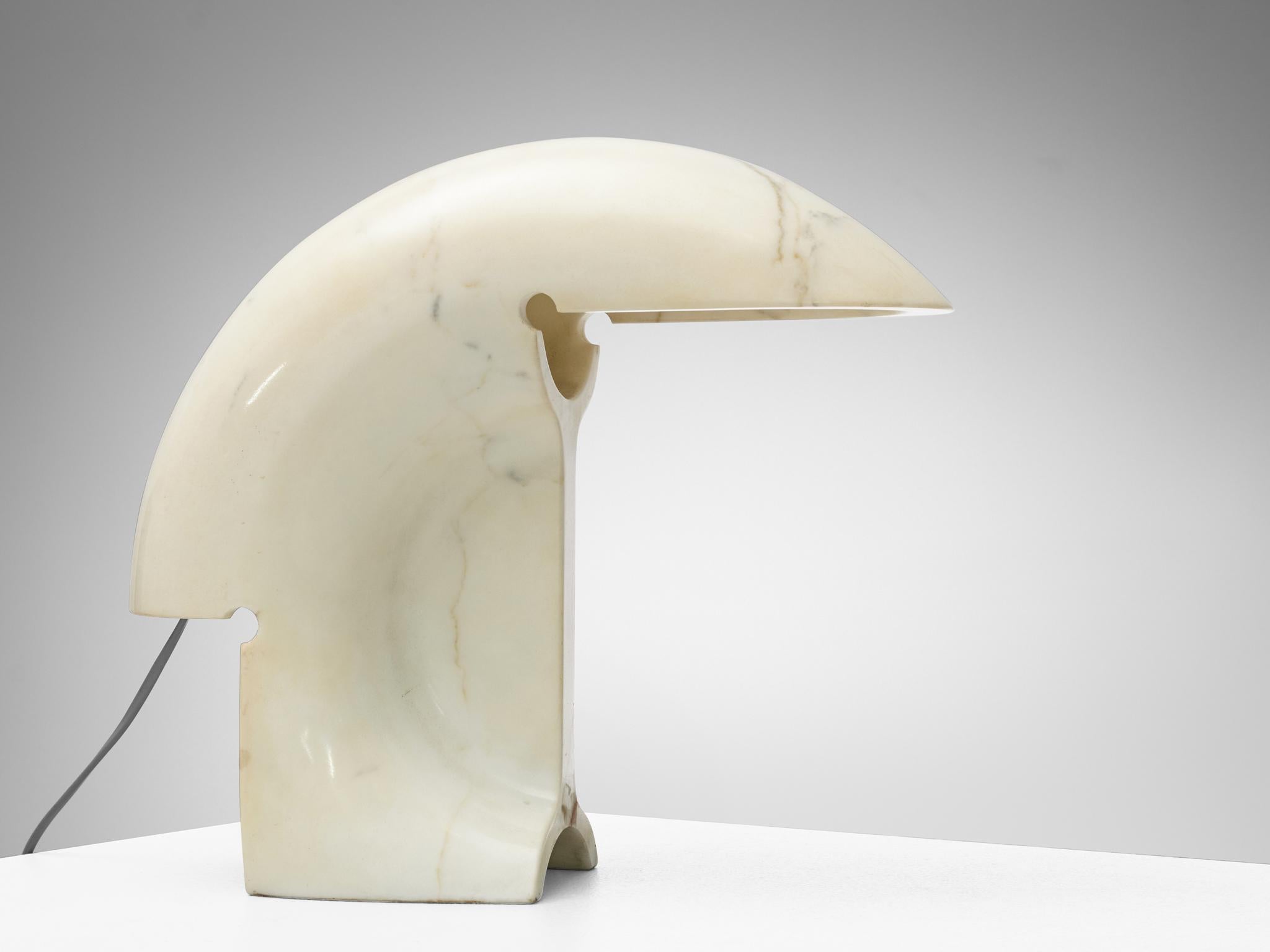 20th Century Tobia Scarpa 'Biagio' Table Lamp in Marble