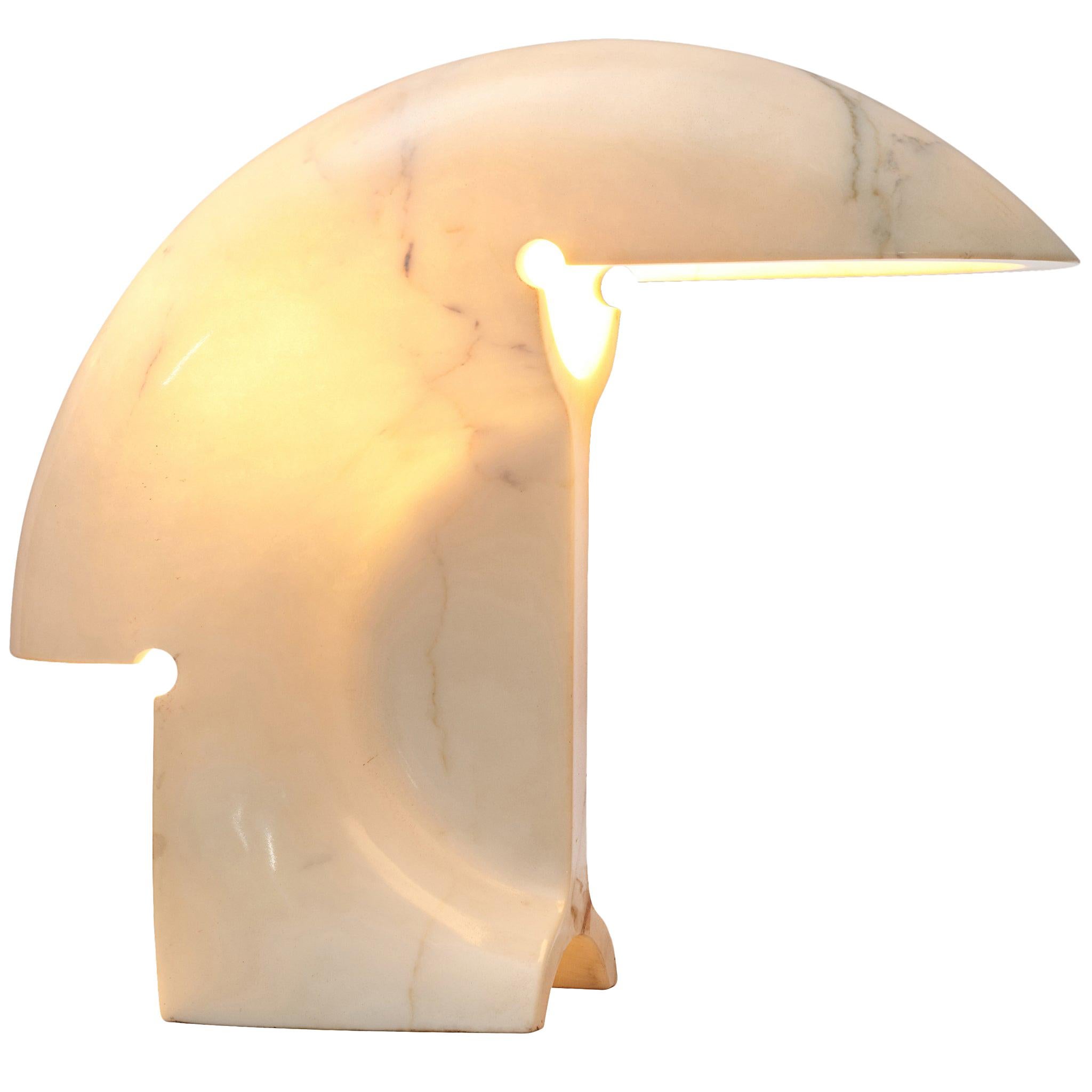 Tobia Scarpa 'Biagio' Table Lamp in Marble