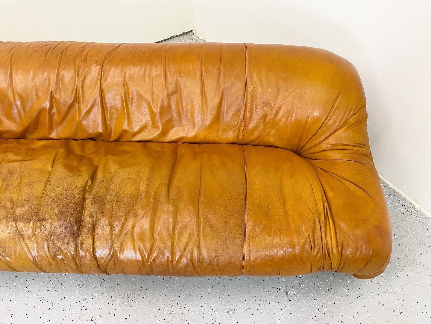 Tobia Scarpa Bonanza Sofa, C & B Italia In Fair Condition In Raleigh, NC