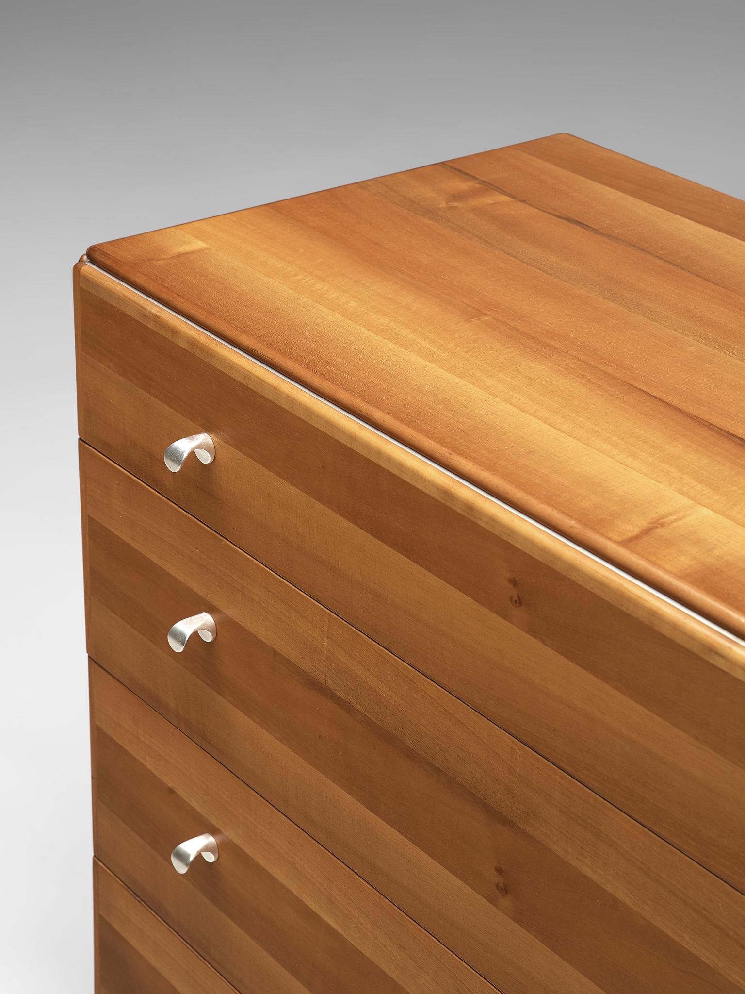Mid-20th Century Tobia Scarpa Chest of Drawers in Walnut, 1980s