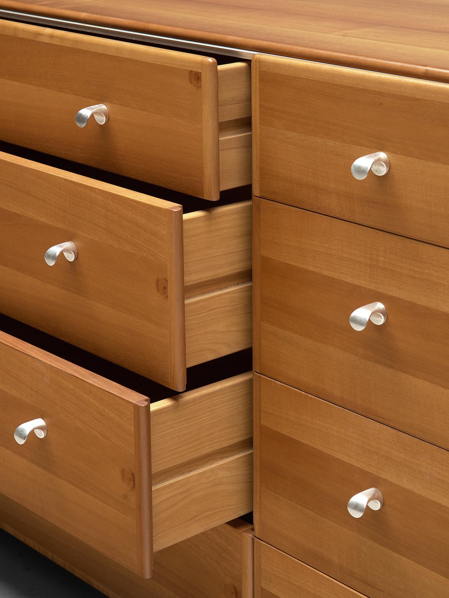 Tobia Scarpa Chest of Drawers in Walnut, 1980s 1