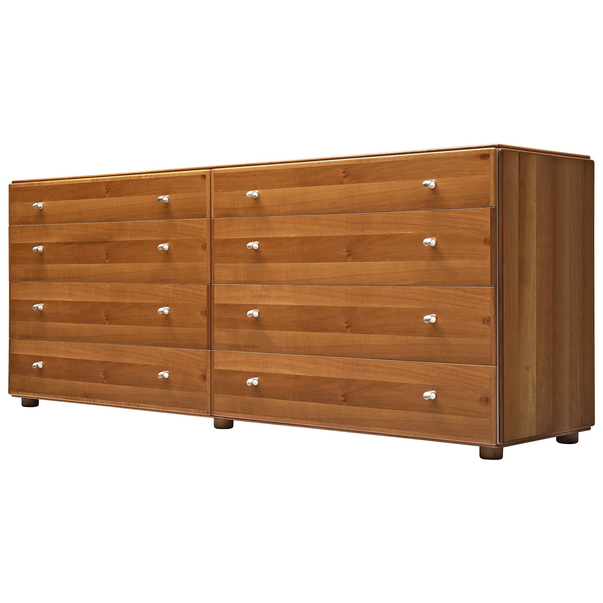 Tobia Scarpa Chest of Drawers in Walnut, 1980s