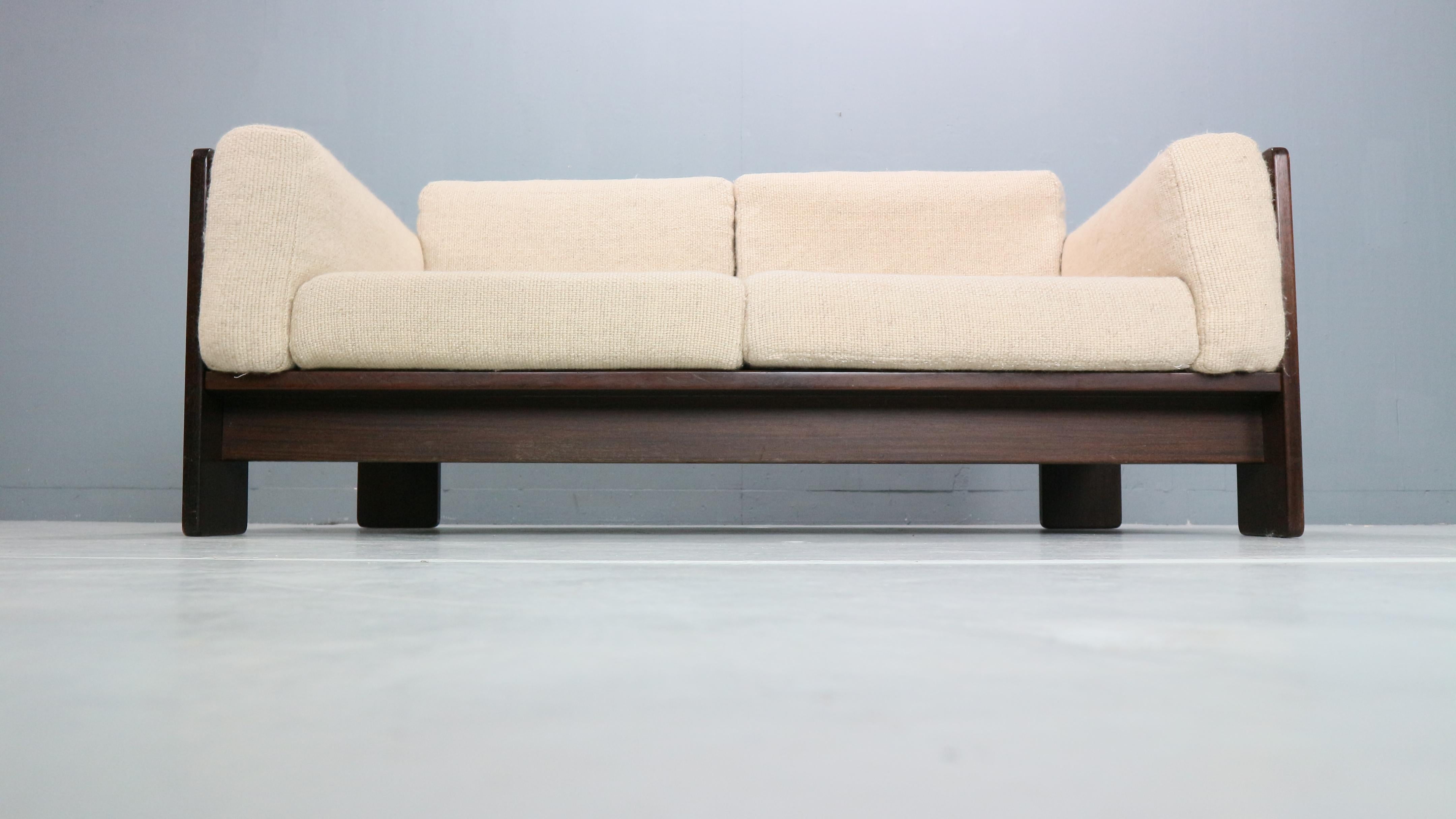 Mid-20th Century Tobia Scarpa Cream Wool Fabric 