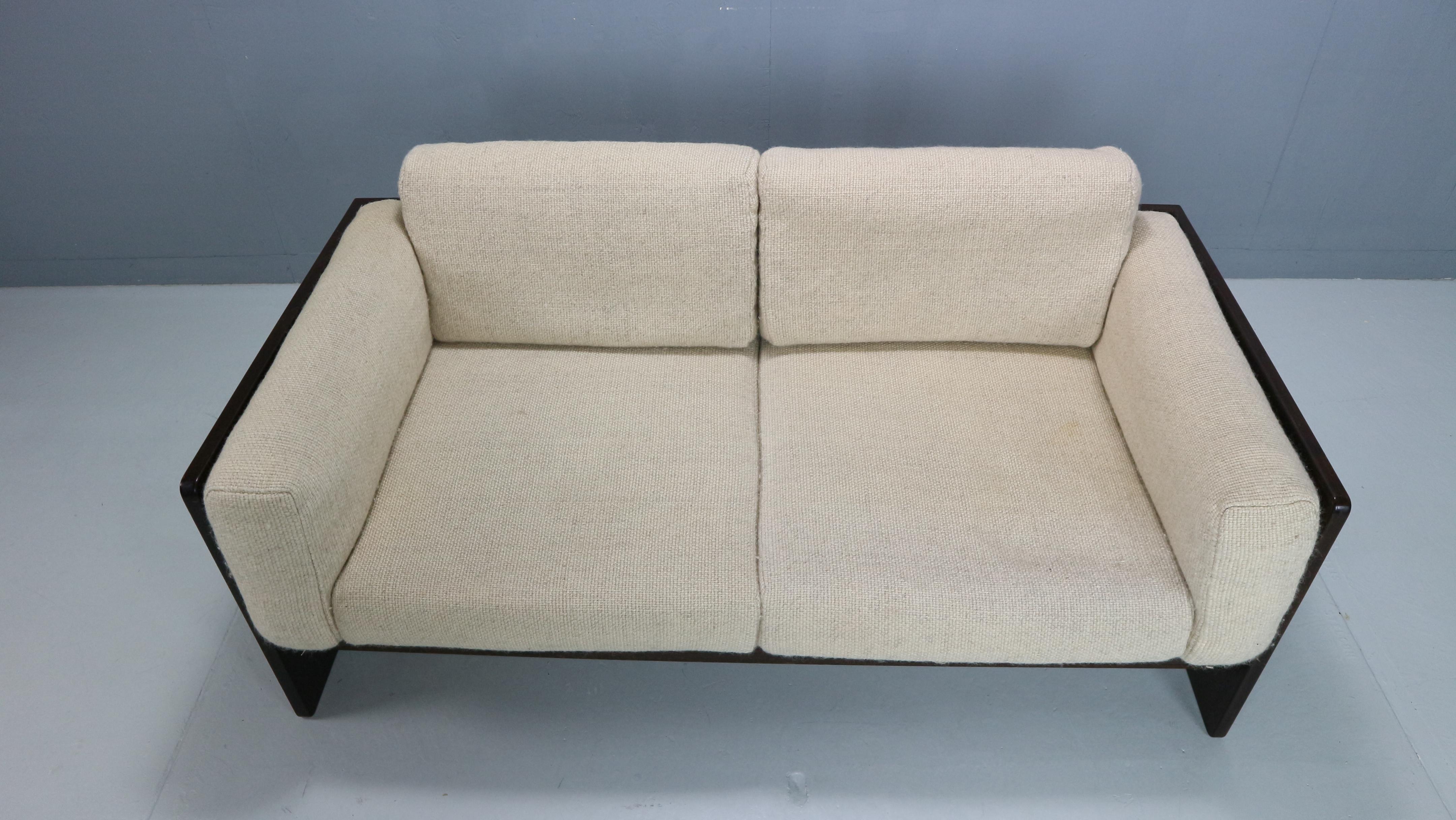 Tobia Scarpa Cream Wool Fabric 