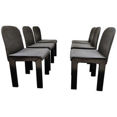 Tobia Scarpa Dining Chairs Model 121, Set of 6, 1970s