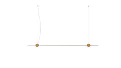 Tobia Scarpa Eitie Pendant Lamp: Modern Aluminium & Brass Design