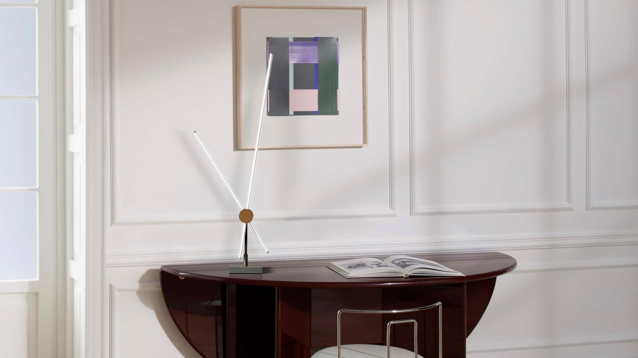 Métal Tobia Scarpa Table Eitie Pour Cassina en vente
