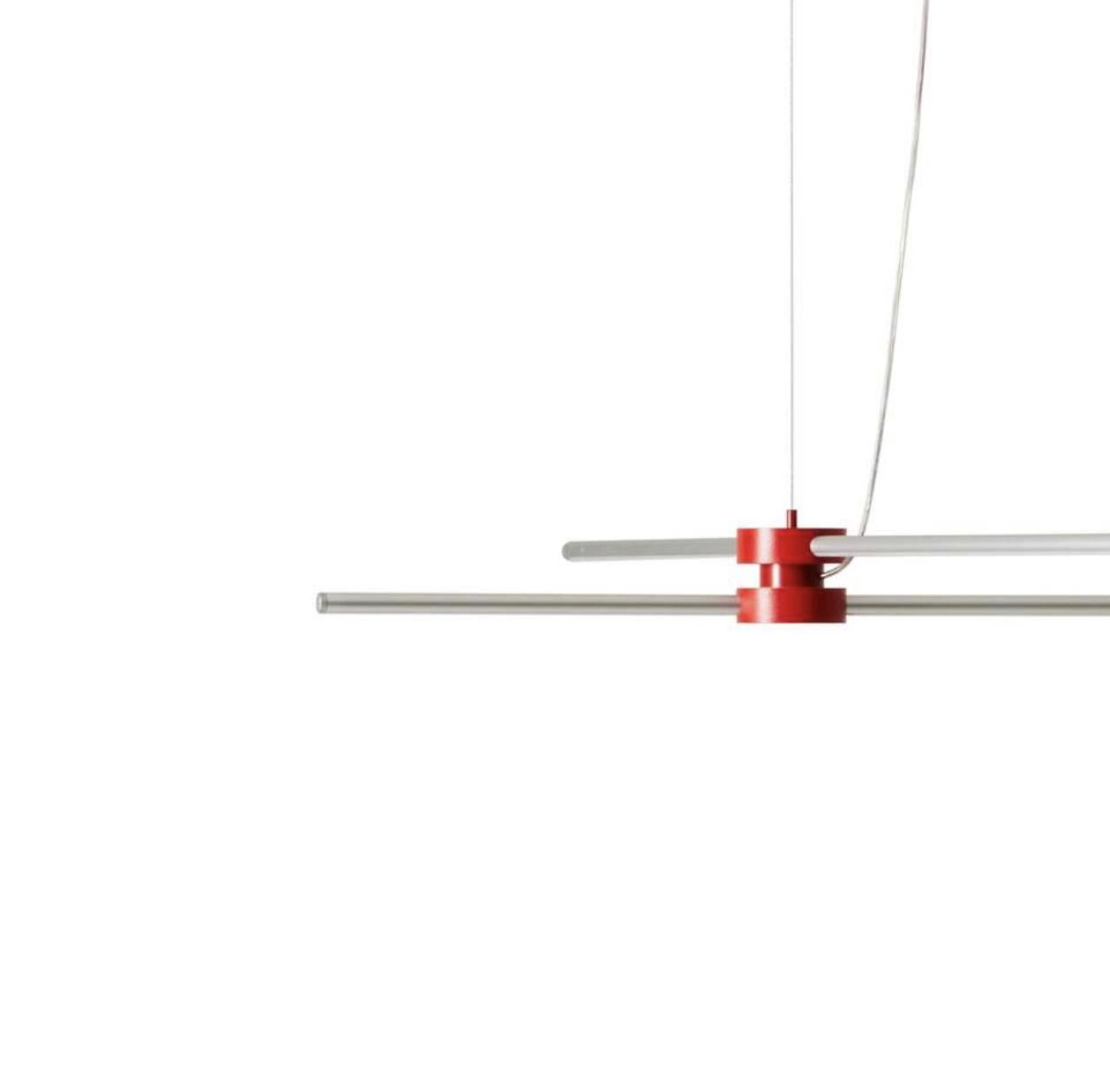 Mid-Century Modern Tobia Scarpa Eitie Triangle Horizontal Lamp For Cassina For Sale