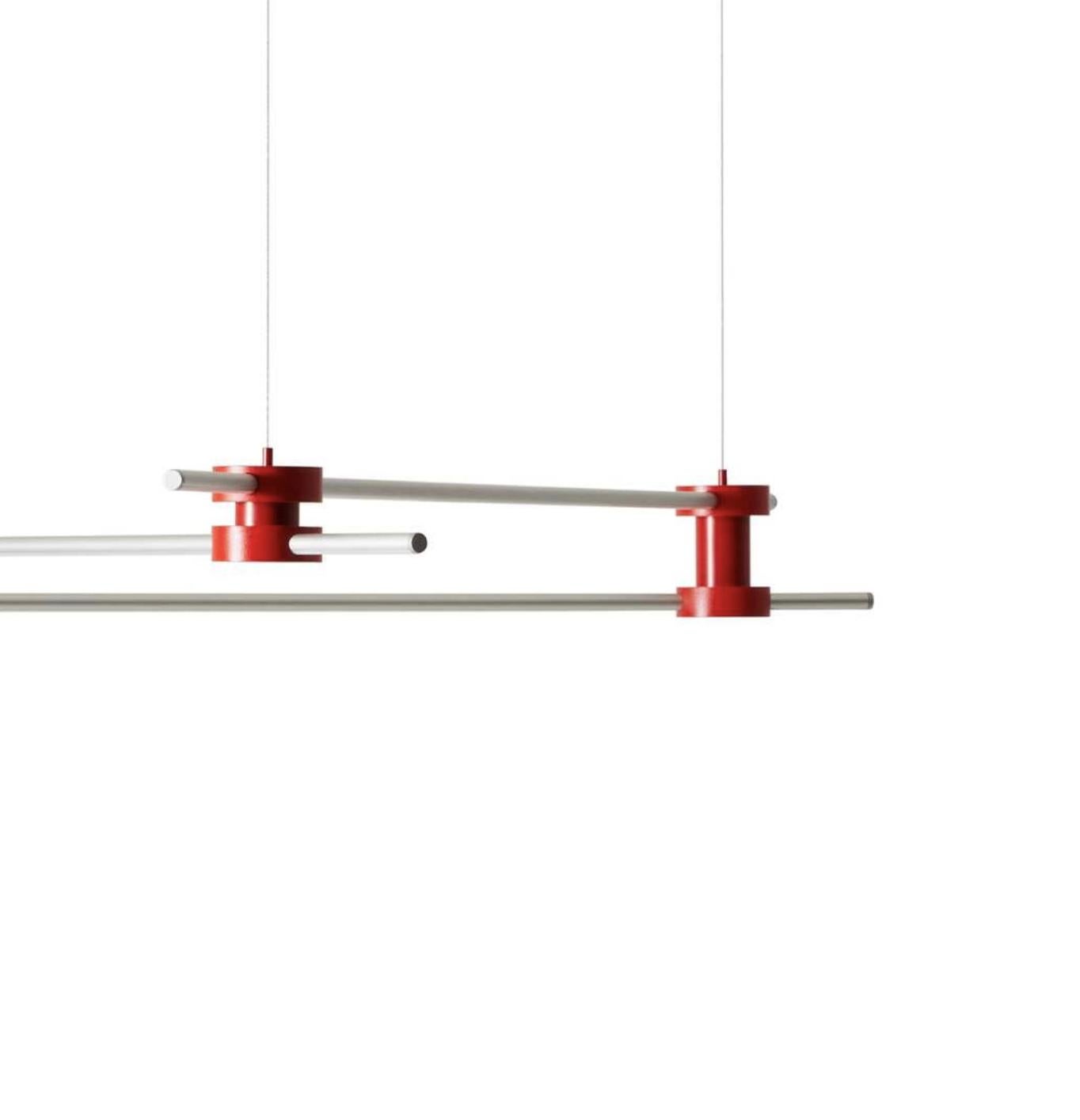 Italian Tobia Scarpa Eitie Triangle Horizontal Lamp For Cassina For Sale