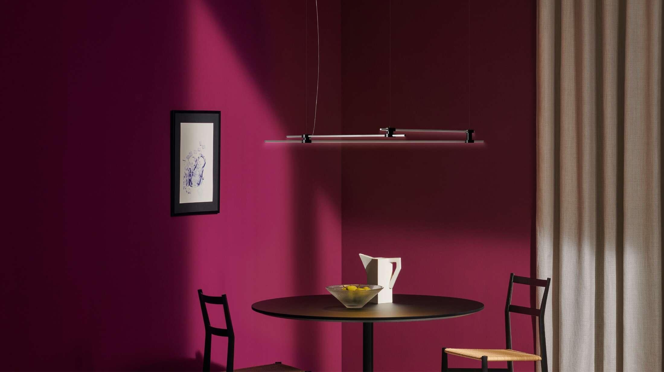 Contemporary Tobia Scarpa Eitie Triangle Horizontal Lamp For Cassina For Sale