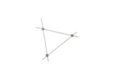 Tobia Scarpa Eitie Triangle Wall  Lamp For Cassina