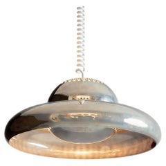 Tobia Scarpa Fior Di Loto in Nickel plated Brass for Flos, Italy 1963