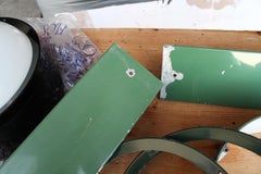 Tobia Scarpa Flos "Tamburo" Green Outdoor Lighting Fixtures ( 11 available )