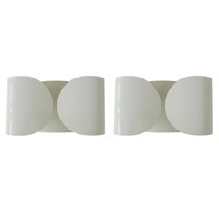 Tobia Scarpa 'Foglio' Wall Lamps for Flos, Italy, 1960s
