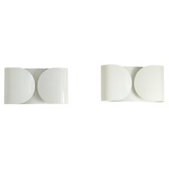 Vintage Tobia Scarpa for Flos, Series of Four Wall Lights, 1980s