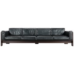 Tobia Scarpa for Knoll International, Extralarge Bastiano Sofa in Leather 4-Seat