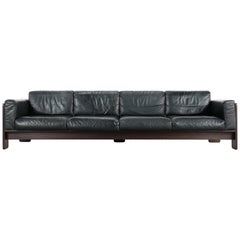 Tobia Scarpa für Knoll International:: Extragroßes Bastiano Sofa aus Leder mit 4 Sitzplätzen