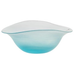 Tobia Scarpa for Venini Murano "Battuto" Dish