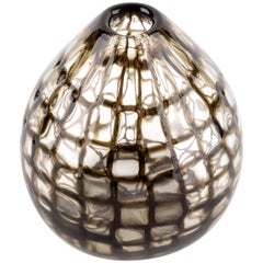 Tobia Scarpa for Venini Murano Blown Glass Midcentury "Occhi" Murrine Vase
