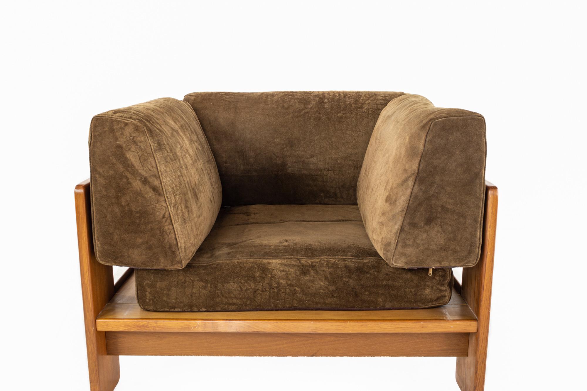Tobia Scarpa Mid Century Lounge Chair 2