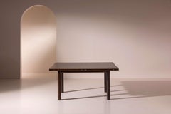 Tobia Scarpa "Nibay" extendable teak dining table for Gavina, Italy, 1961