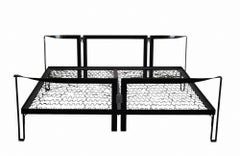 Lit double "Vanessa" de Tobia Scarpa pour Gavina, Italie, 1970