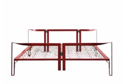 Lit double "Vanessa" de Tobia Scarpa pour Gavina, Italie, 1970