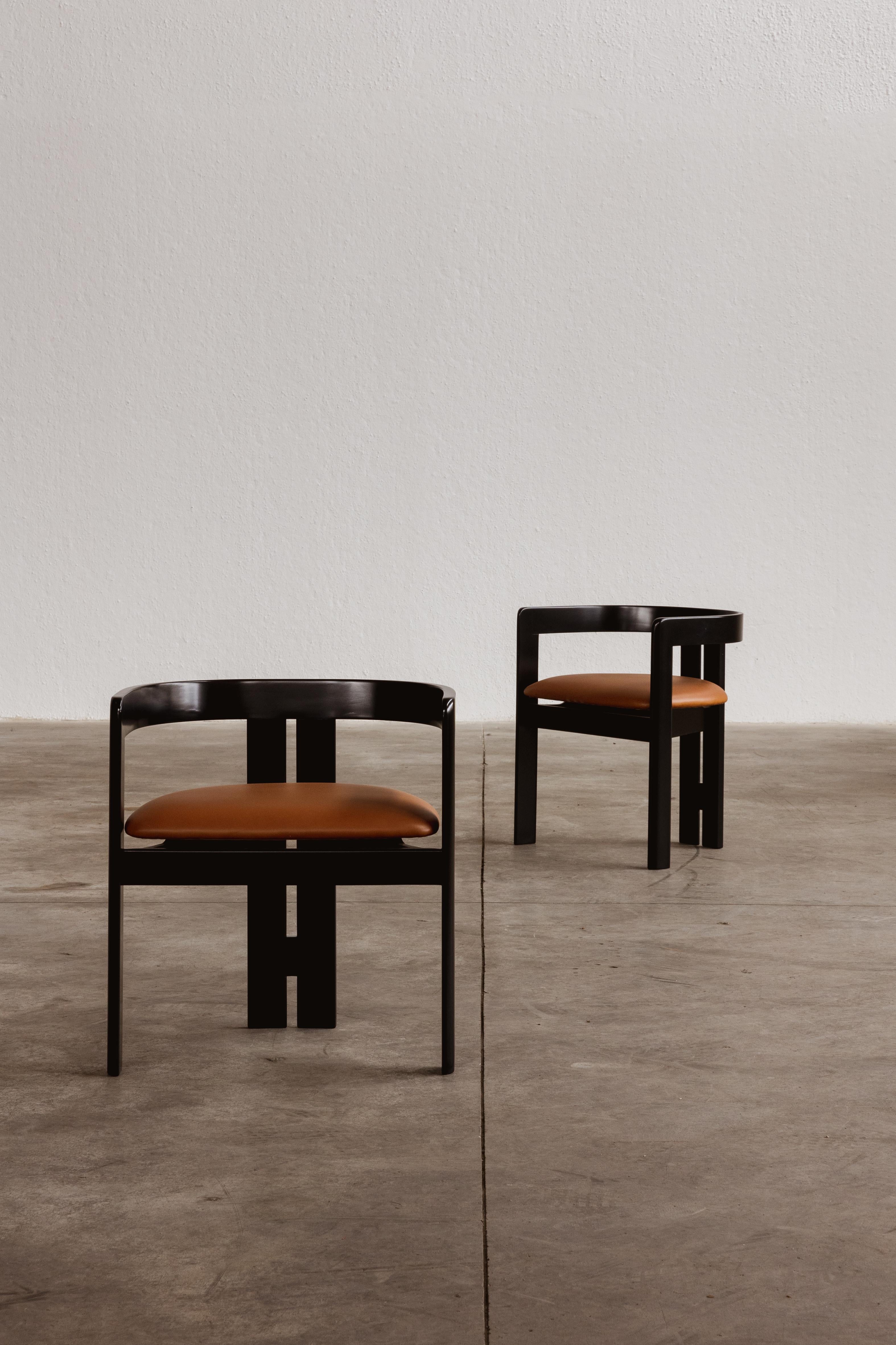 Tobia Scarpa “Pigreco” Dining Chairs for Gavina, 1960, Set of 6 5