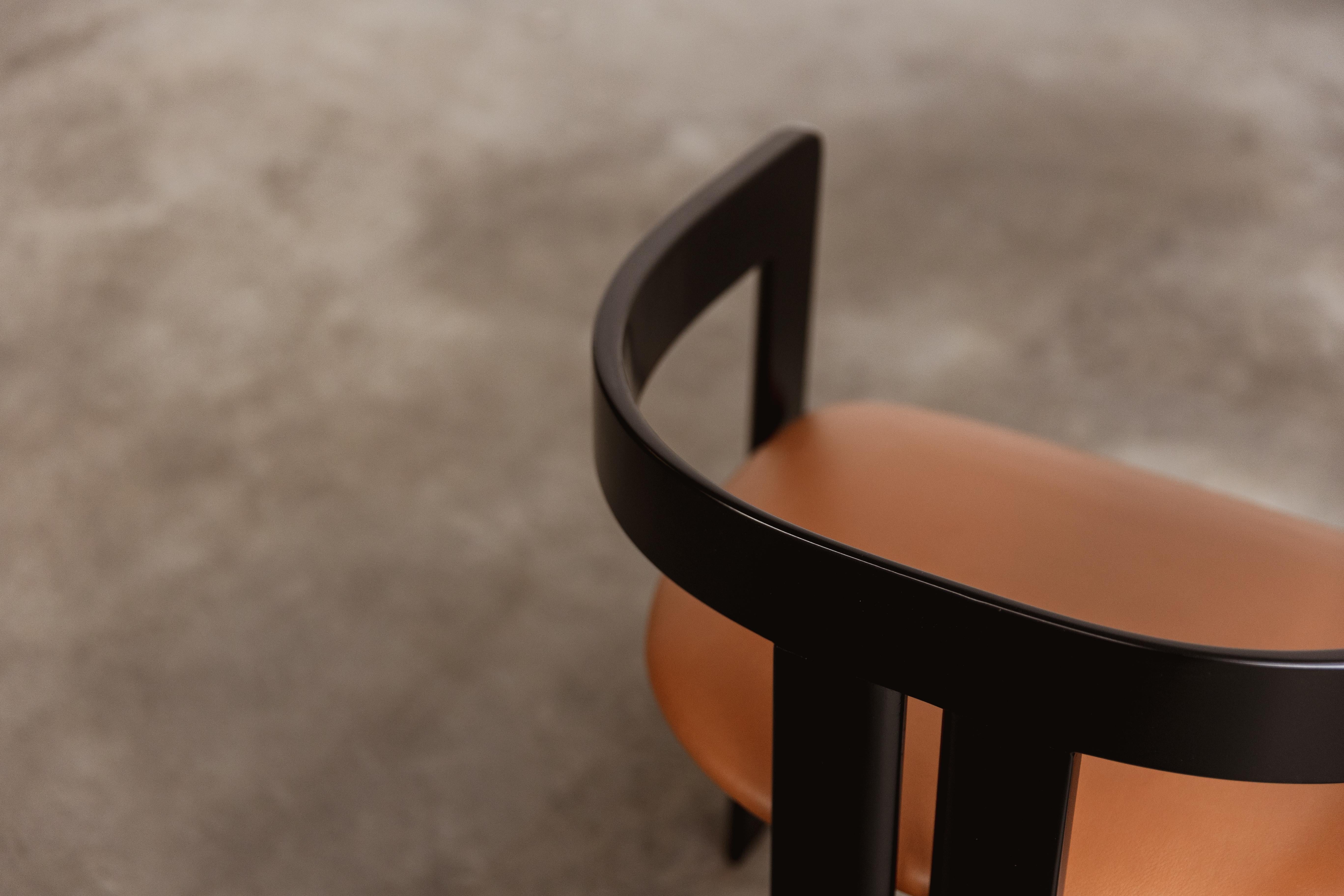 20th Century Tobia Scarpa “Pigreco” Dining Chairs for Gavina, 1960, Set of 6