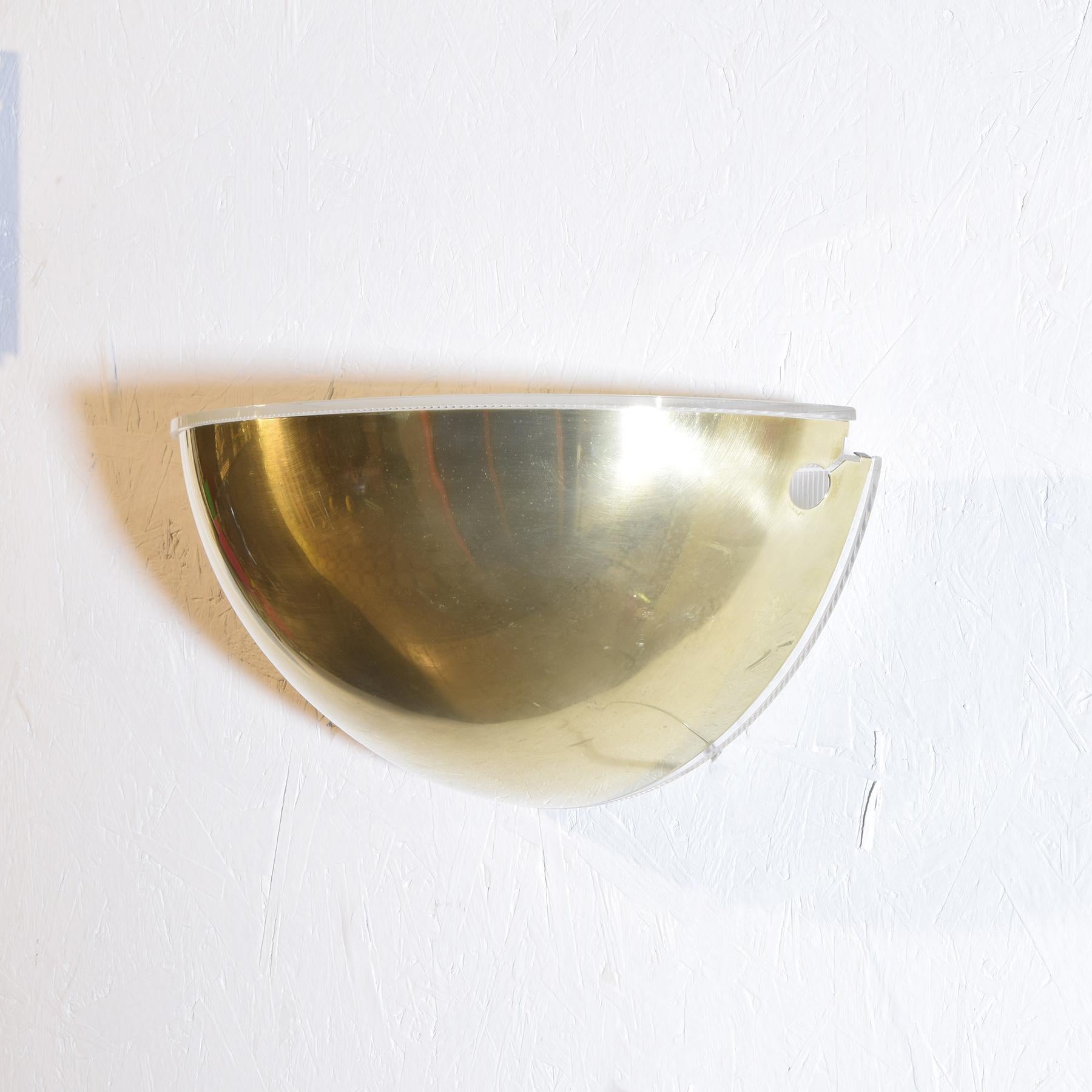Brass Tobia Scarpa sconce for Flos 1970s. For Sale