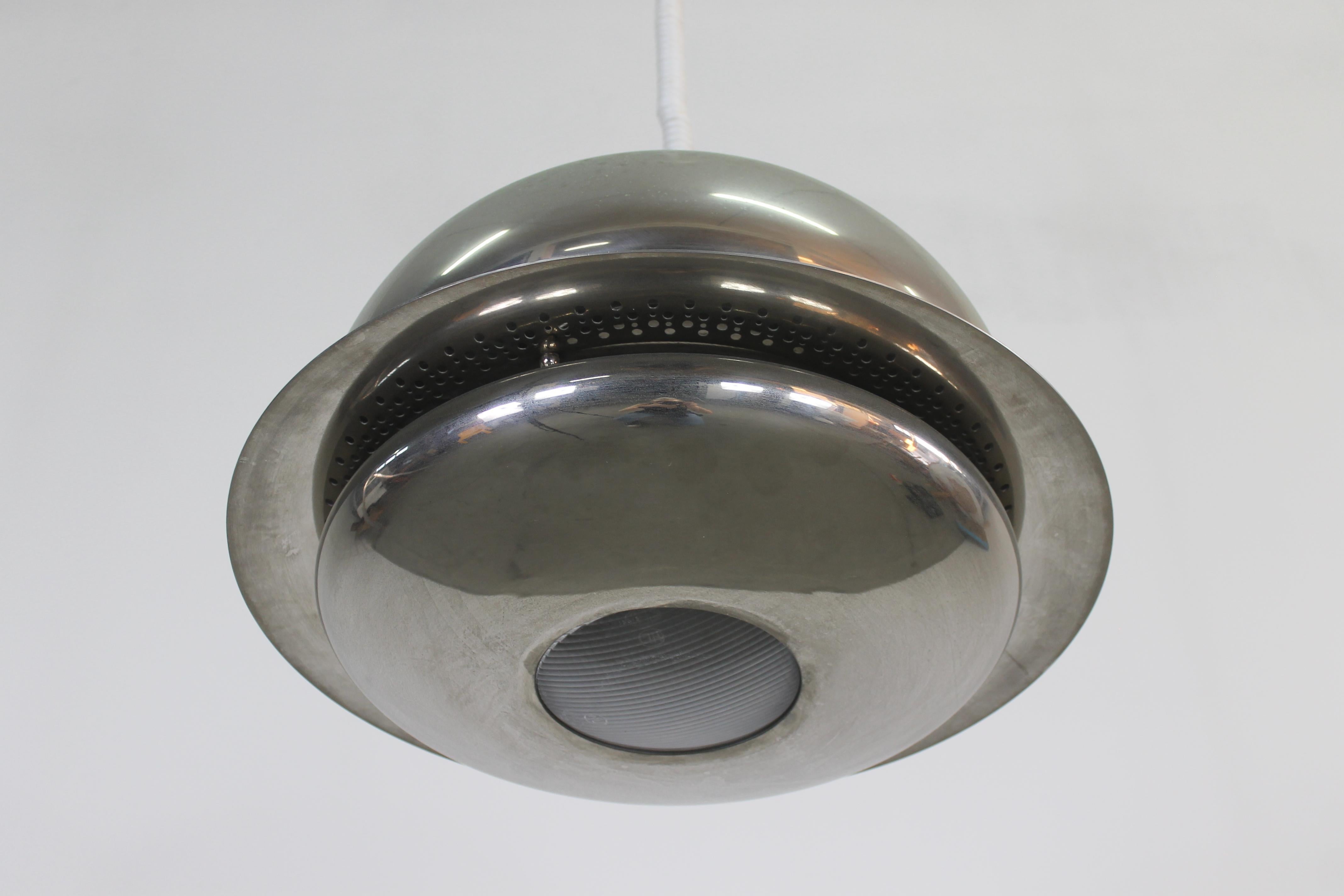Tobia Scarpa Set of Two Nictea Lamps in Nickel-Plated Brass by Flos 1960s en vente 1