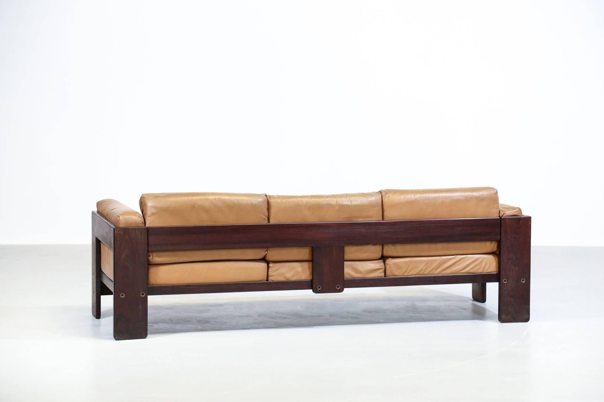 Scandinavian Modern Tobia Scarpa Sofa, Model Bastiano in 1962