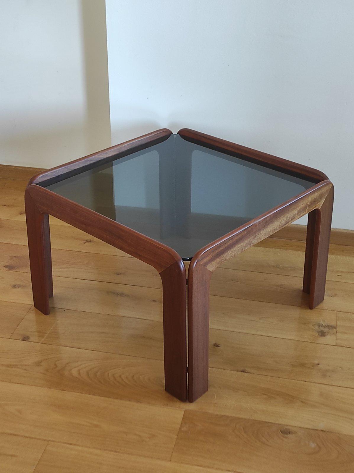italien Table basse Tobia Scarpa Style Italie 1970 en vente