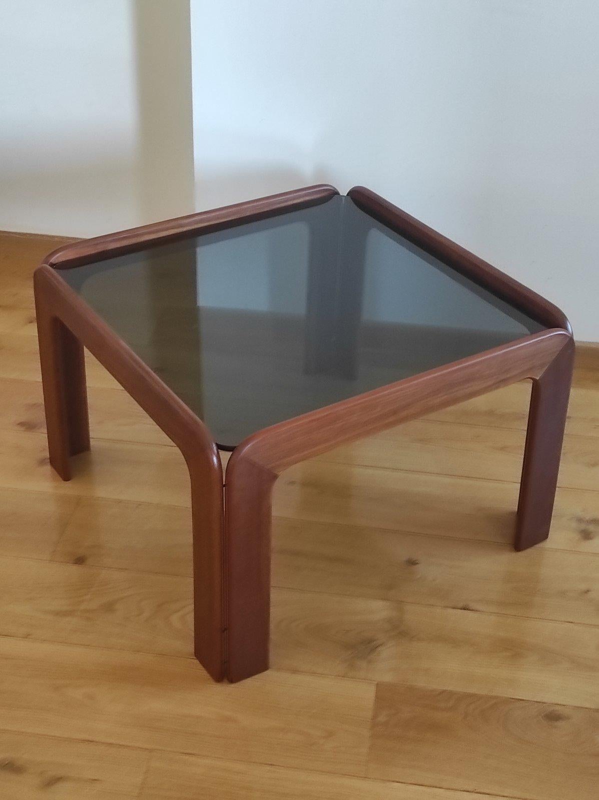 Fin du 20e siècle Table basse Tobia Scarpa Style Italie 1970 en vente