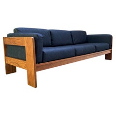 Tobia Scarpa style Mid Century Italian 'Bastiano' three seater sofa