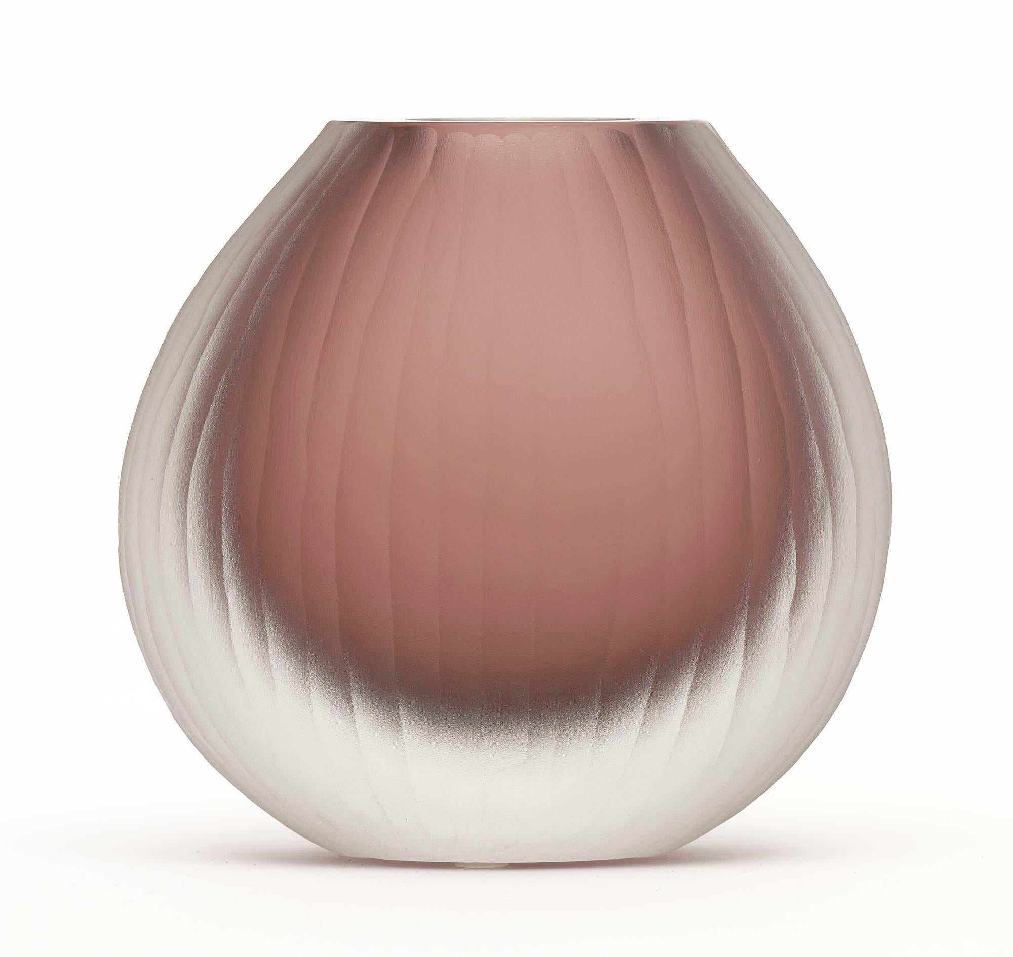 Tobia Scarpa Style Murano Glass Trio of Vases For Sale 2